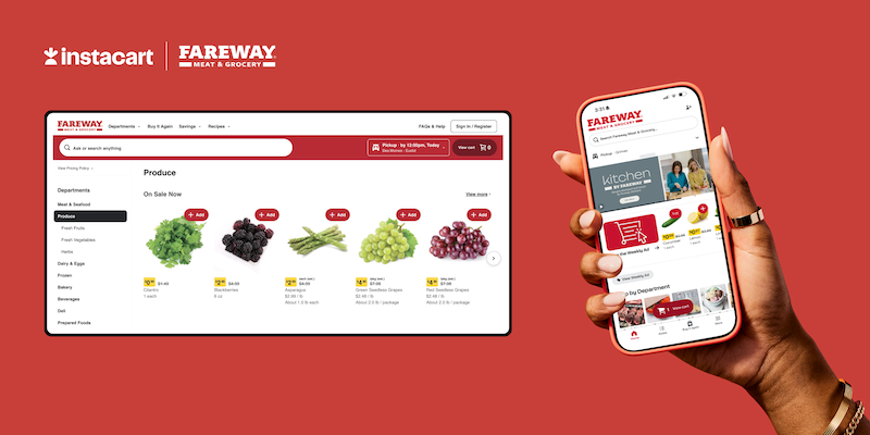 New Instacart partnership boosts US grocery retailer Fareway's e-commerce capabilities