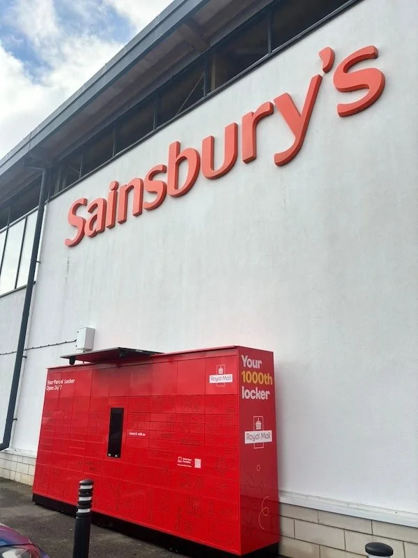Royal Mail bags parcel lockers milestone as 1,000th location launches at Sainsbury's store in Weymouth