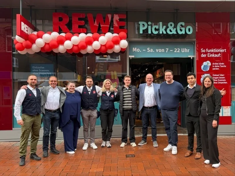 REWE Pick &amp; Go autonomous store opens in Hanover, Germany powered by Trigo technology