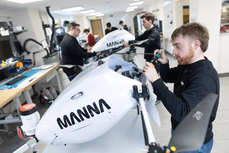 Manna Air Delivery soars with $50 million Series B round and plans to expand in United States