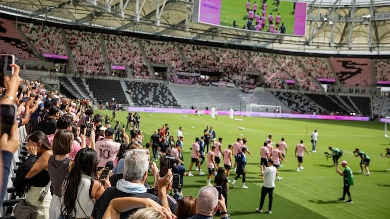 Inter Miami's newly opened Nu Stadium features AiFi technology powered checkout-free stores