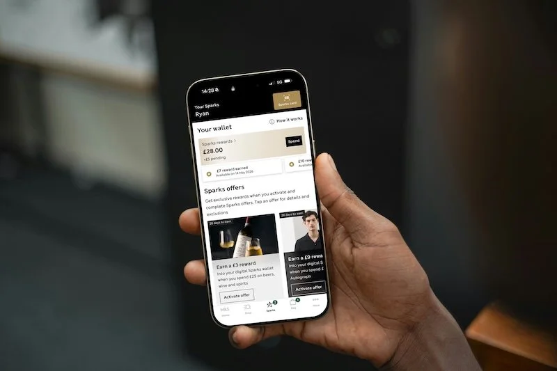 Marks and Spencer puts new digital wallet at heart of retailer's revamped Spark loyalty programme