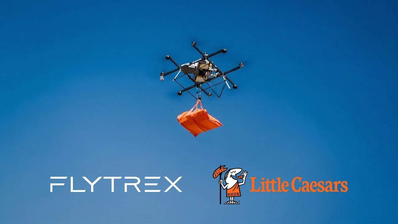 Pizza chain Little Caesars and drone delivery specialist Flytrex claim first for rapid food delivery by air