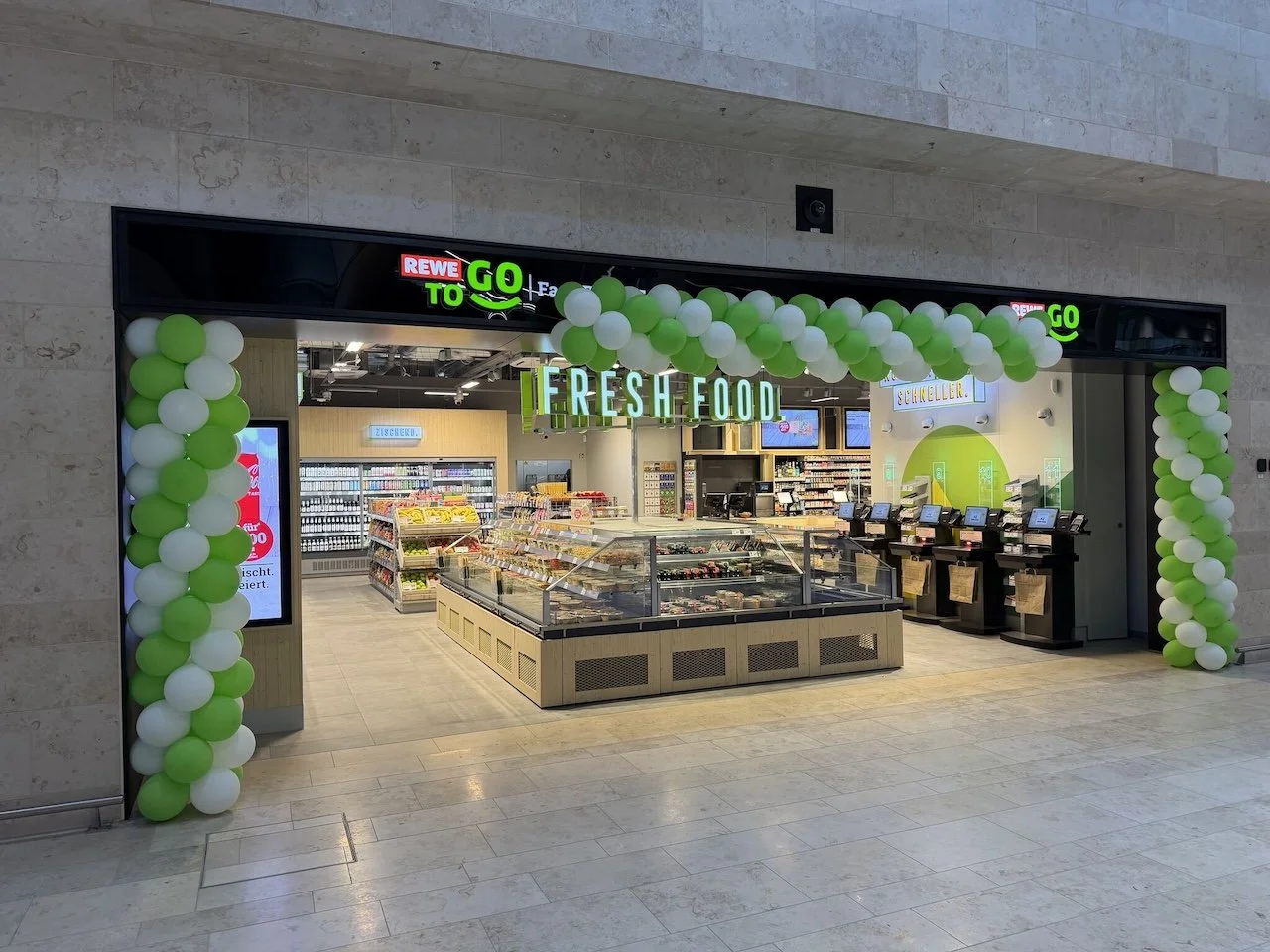 Lekkerland switches on self-checkouts centric Rewe To Go store at new Frankfurt Airport terminal