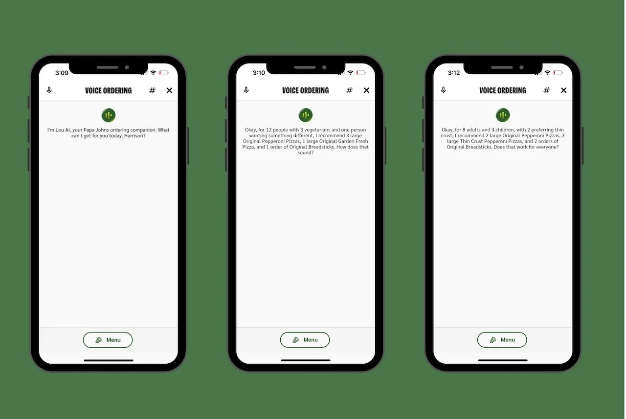 Papa Johns lays claim to industry first with launch of Lou AI digital pizza assistant via Google Cloud