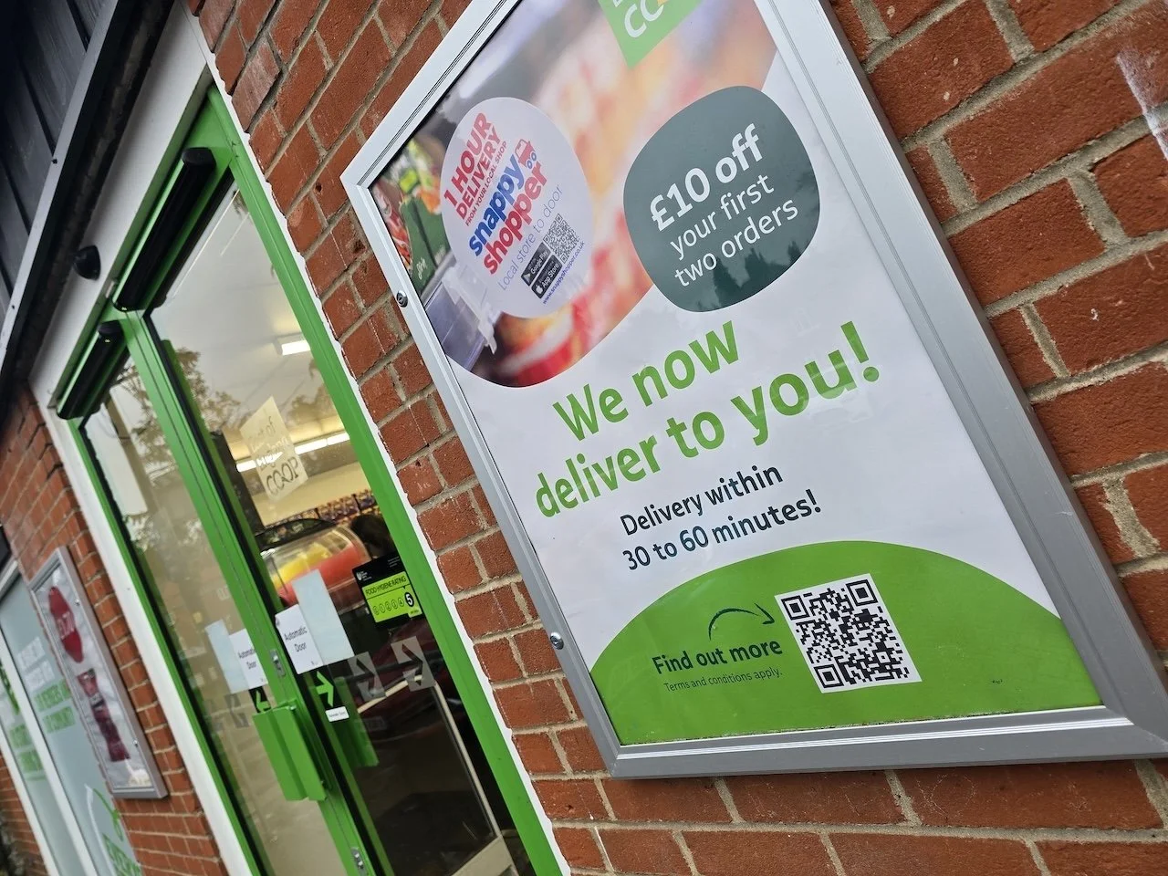 East of England Co-op expands Snappy Shopper on demand delivery service to 43 of its stores across the region