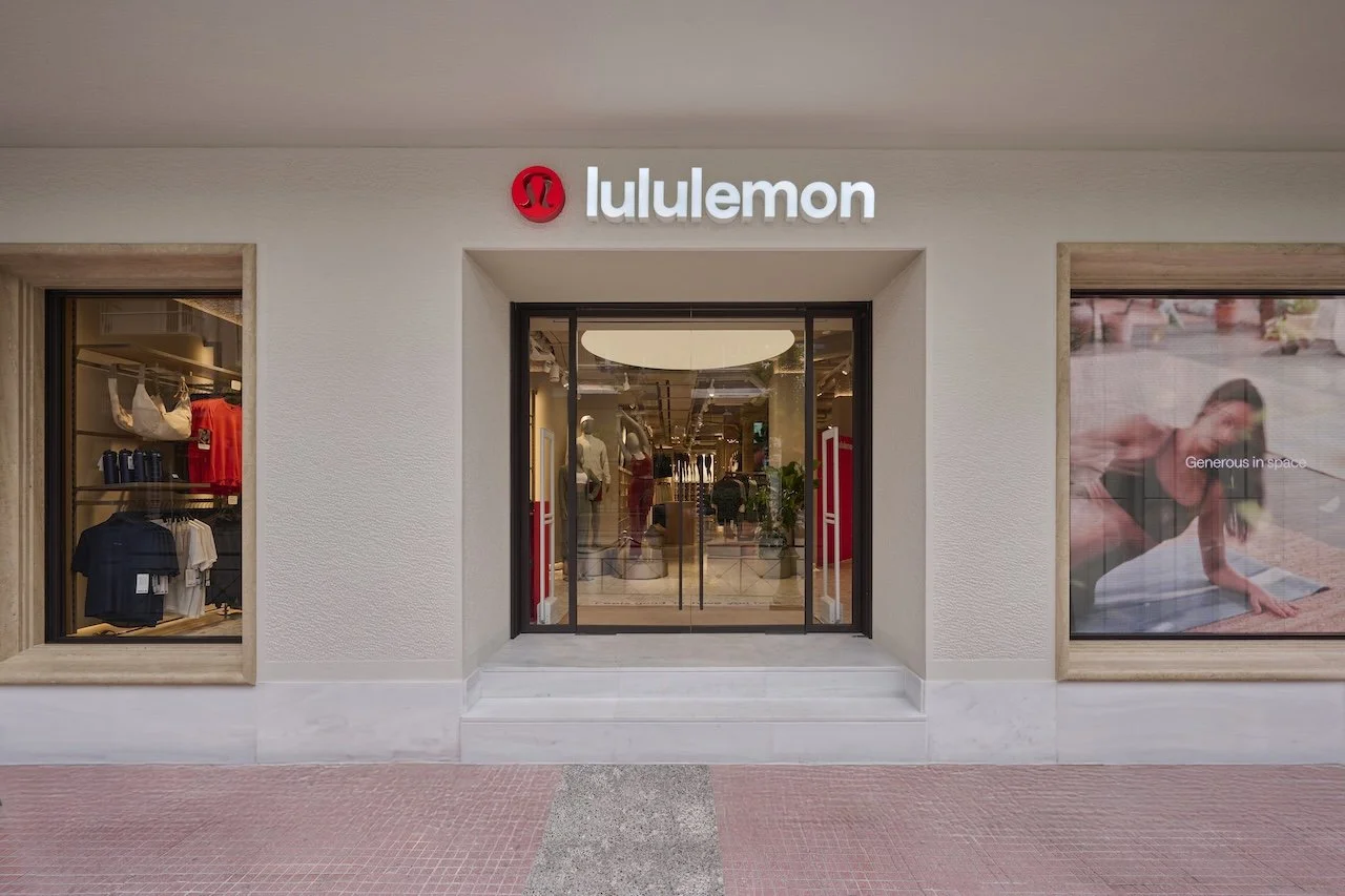 lululemon gets physical in Greece as it opens first stores in country and ramps up EMEA growth plans