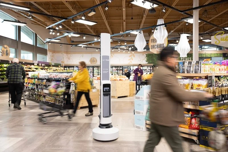 Tesco follows grocery rival Morrisons as it tests out Simbe’s Tally in-store stock scanning robot