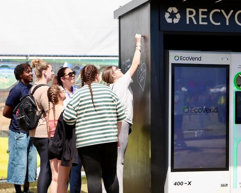 Almost 6,000 single-use cans and bottles returned via EcoVend by Reconomy RVMs at British Grand Prix