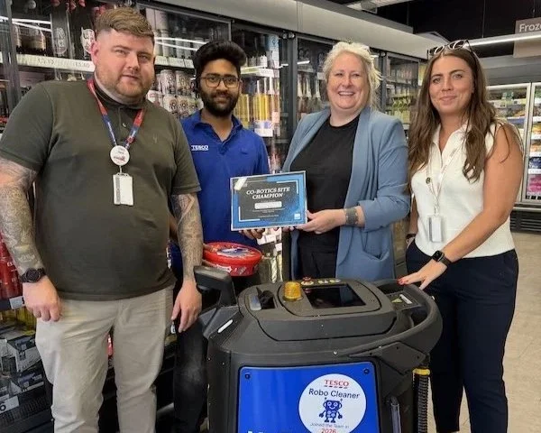 Co-bots rule: Tesco completes initial phase of retailer’s 600-store ICE cleaning automation roll-out