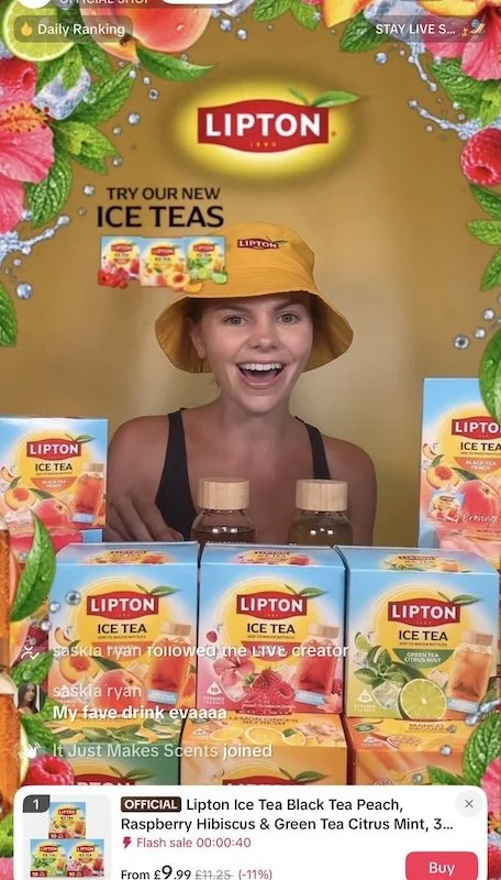 LIPTON Teas and Infusions seizes summer opportunity as company goes live on TikTok Shop in UK