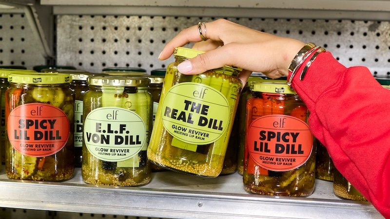 e.l.f. Cosmetics taps community feedback and TikTok Shop with return of pickle Inspired lip balms