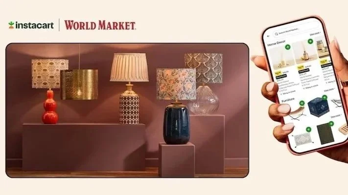 Instacart inks deal that makes it World Market's first and exclusive online same-day delivery partner
