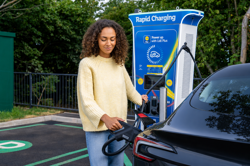EV drivers using Lidl Plus could save over £500 annually following rapid charging rates reduction