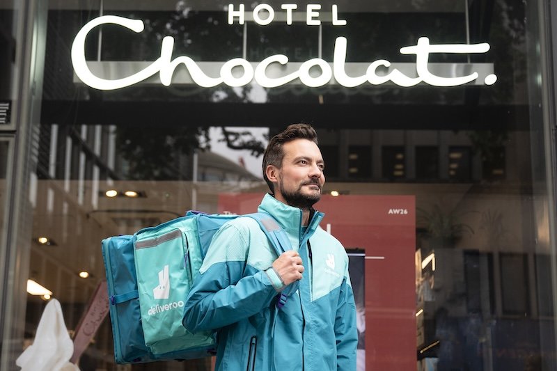 Hotel Chocolat agrees exclusive tie up that brings retailer on to Deliveroo on demand delivery platform