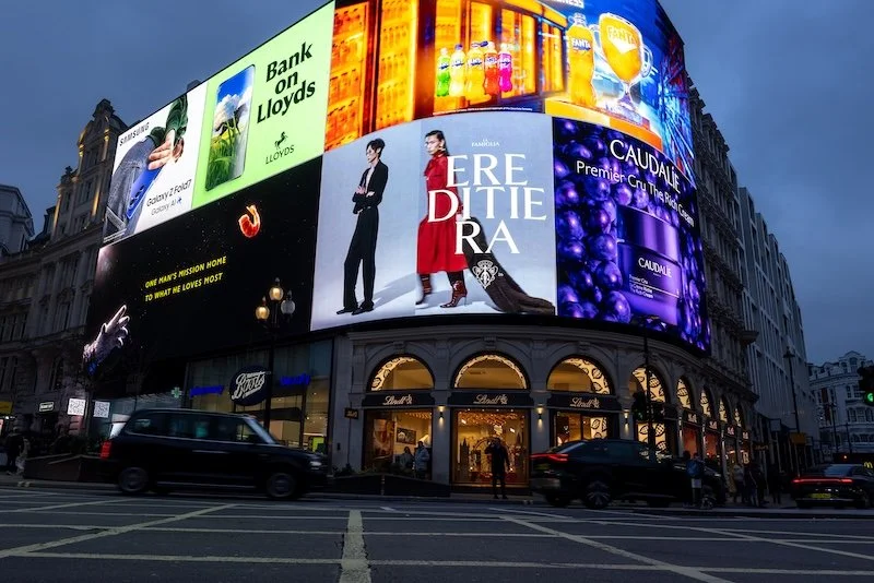 Landsec and Ocean Outdoor announce changes to London’s famous landmark Piccadilly Lights