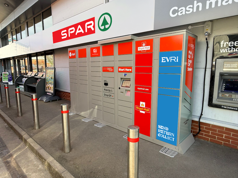 Quadient expands UK parcel locker network through partnership with SPAR UK retailer James Hall Co.