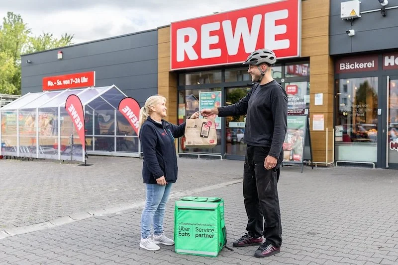 Uber Eats hails milestone for grocery and retail business in Germany as REWE taps delivery platform