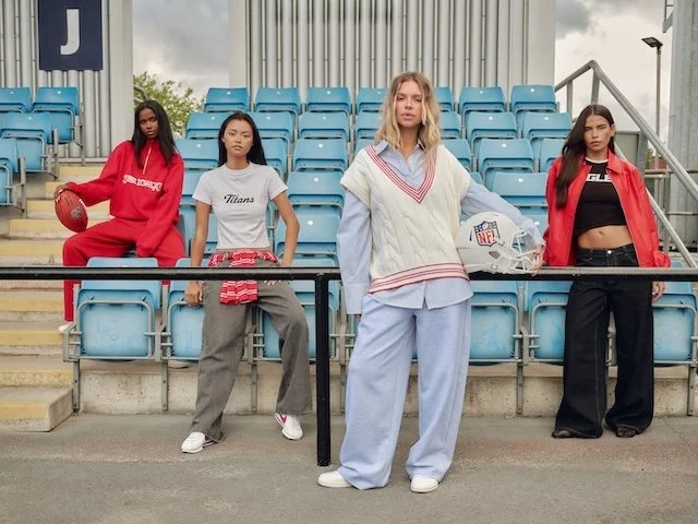 Fashion retailer PrettyLittleThing launches its first NFL collection as American football hits London