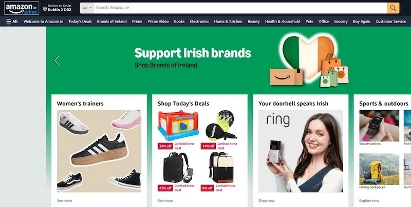 Amazon.ie celebrates first birthday as tennis loving Irish shoppers surprise retailer in best way