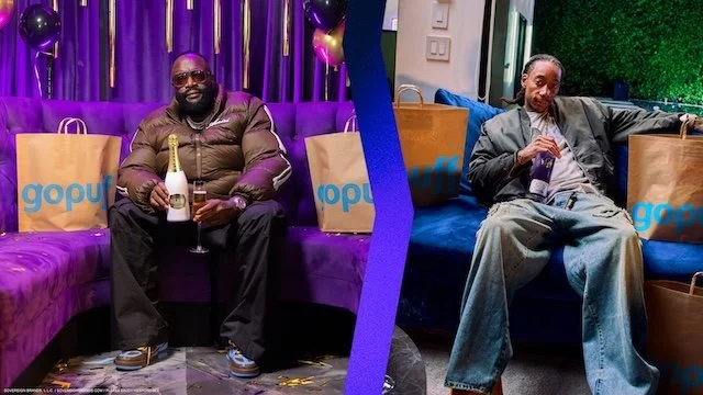 Gopuff enlists Rick Ross and Wiz Khalifa for rapid delivery of New Year's Eve party essentials