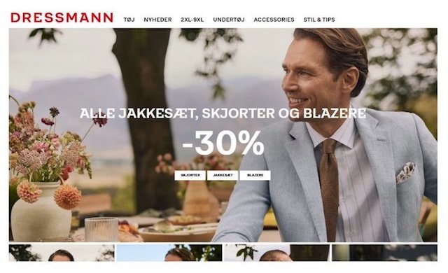 Fashion retailer Dressmann hails start of new era in Europe as it launches online store in Denmark, Austria and Germany