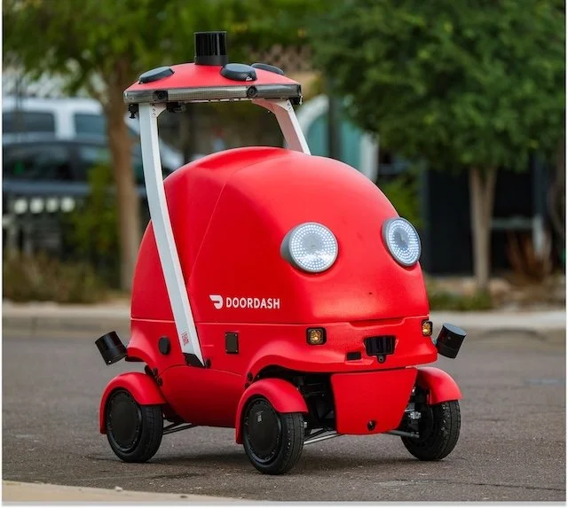 DoorDash takes wraps off autonomous platform powered Dot local commerce delivery robot