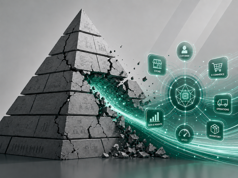  A billing model built on hundreds of heads becomes structurally indefensible when it can be augmented by a well configured set of tools. 