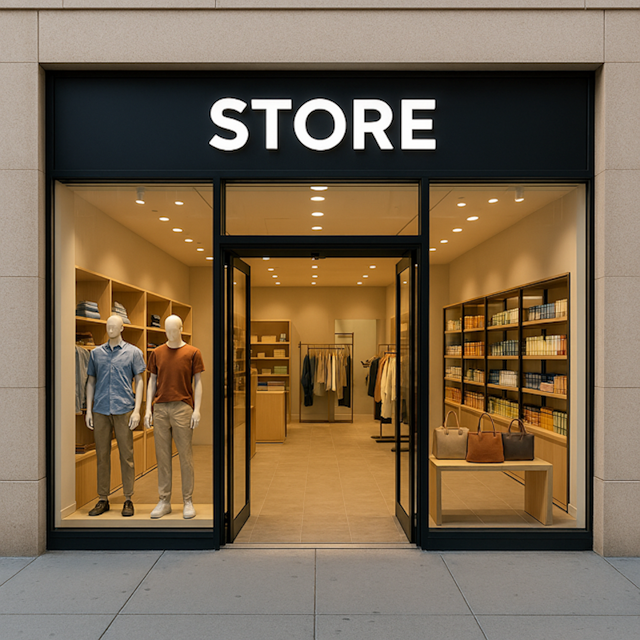 Retail storefront