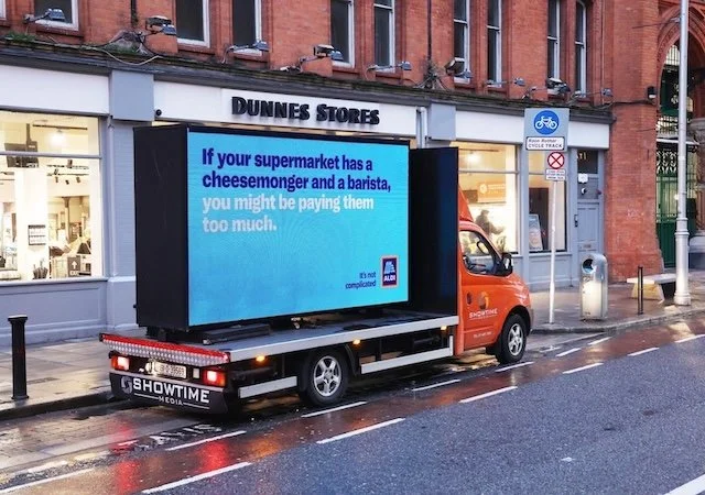 Aldi Ireland deploys punchy OOH across Dublin and Cork as part of It's Not Complicated push