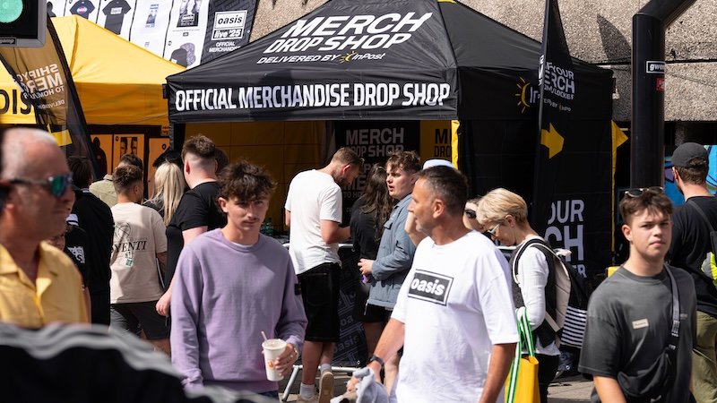 InPost UK inks Warner Music Group WMX concert merchandise delivery deal, starting with Oasis Live ’25