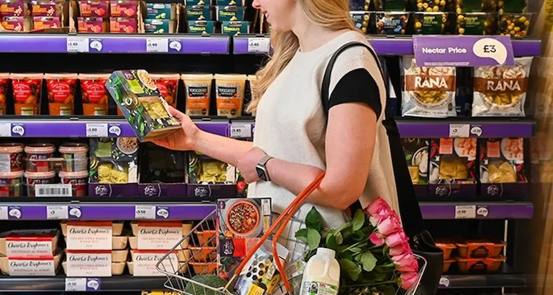 Sainsbury's Chief Technology, Marketing and Data Officer Mark Given gets ready for another squiggle