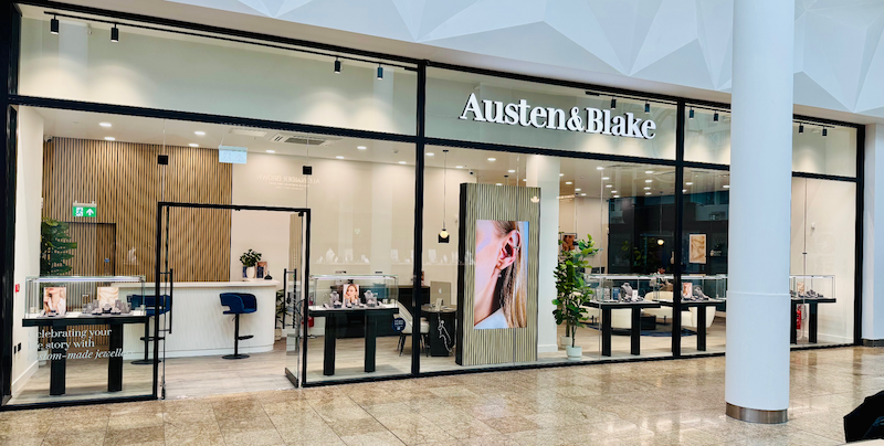 Luxury jeweller Austen & Blake preps reopening of Sheffield Meadowhall shopping centre store