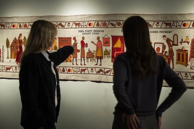 Mastercard unveils Payeux tapestry in London alongside agentic AI research predicting £370bn spend by 2030