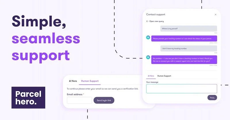 Price comparison platform Parcelhero boosts customer support with new AI powered features
