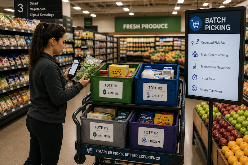 Albertson Co.’s Aditya R. Singh talks the online order batching problem grocery fulfilment has been getting wrong