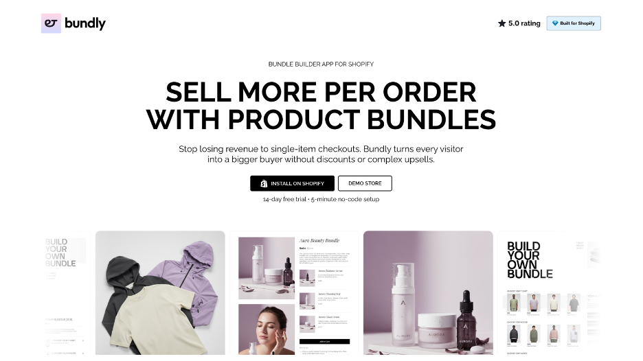 The bundle builder playbook: 12 ways to sell more on Shopify