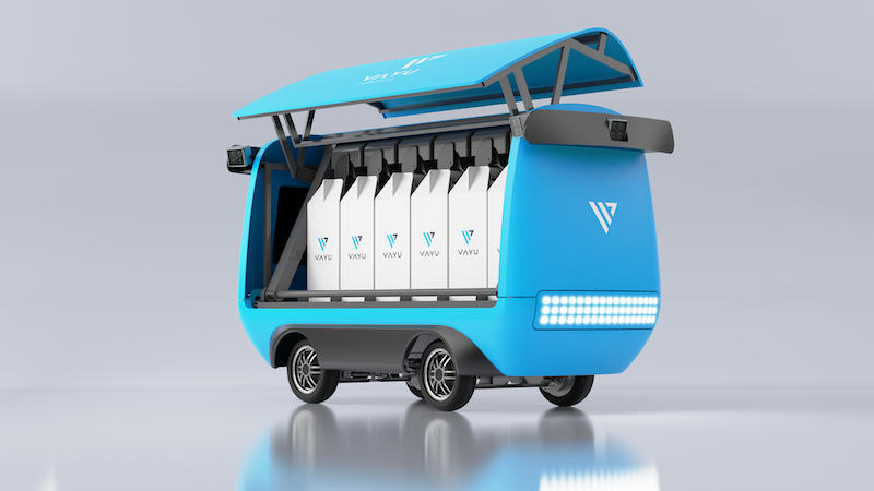 Vayu Robotics claims a first with debut of on-road delivery robot and inks deal with major e-commerce player