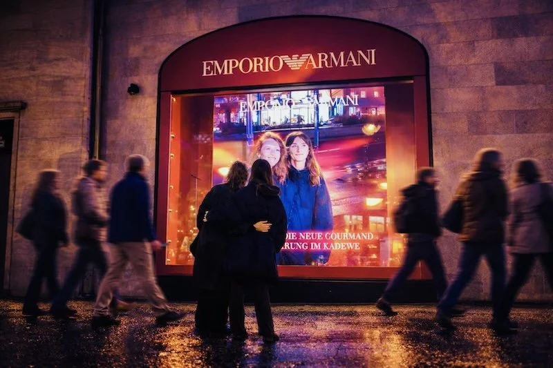 Emporio Armani teams with Loook.ai for launch of interactive fragrance activation at KaDeWe Berlin