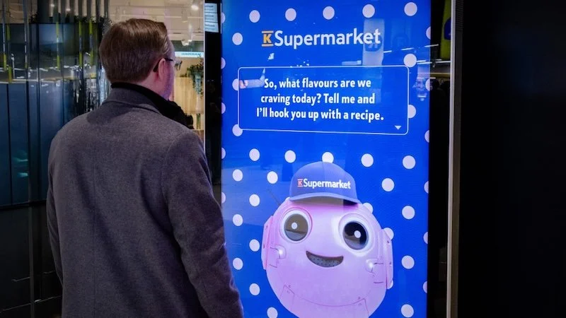 Finnish grocery chain K-Supermarket lays claim to AI powered recipe ideas focused OOH first