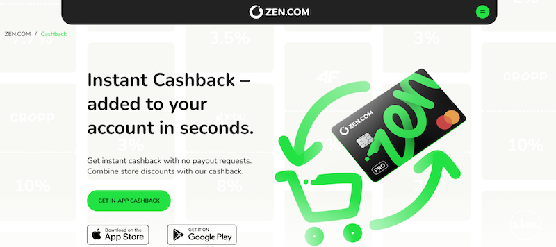 Instant cashback with ZEN.COM: how to save on shopping without waiting for points?