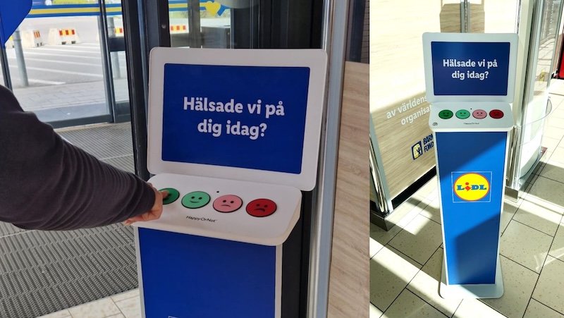 HappyOrNot inks deal with Lidl Sweden that sees Smiley Terminals being deployed across retailer's stores