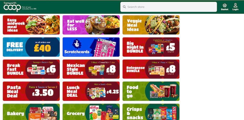 Tamworth Co-op launches Tamworth Delivered quick commerce service powered by Snappy Shopper tech