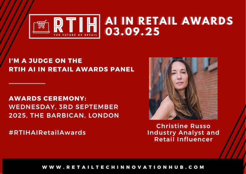 Technology influencer and analyst Christine Russo added to RTIH AI in Retail Awards judging panel