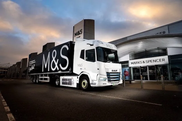 M&S rolls out electric trucks across its Food and Fashion, Home & Beauty logistics operations
