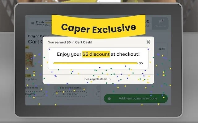 Instacart looks to enhance Caper Carts omnichannel grocery store shopping experience