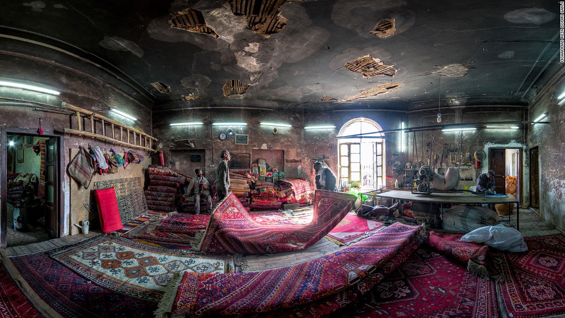 Carpet repair shop