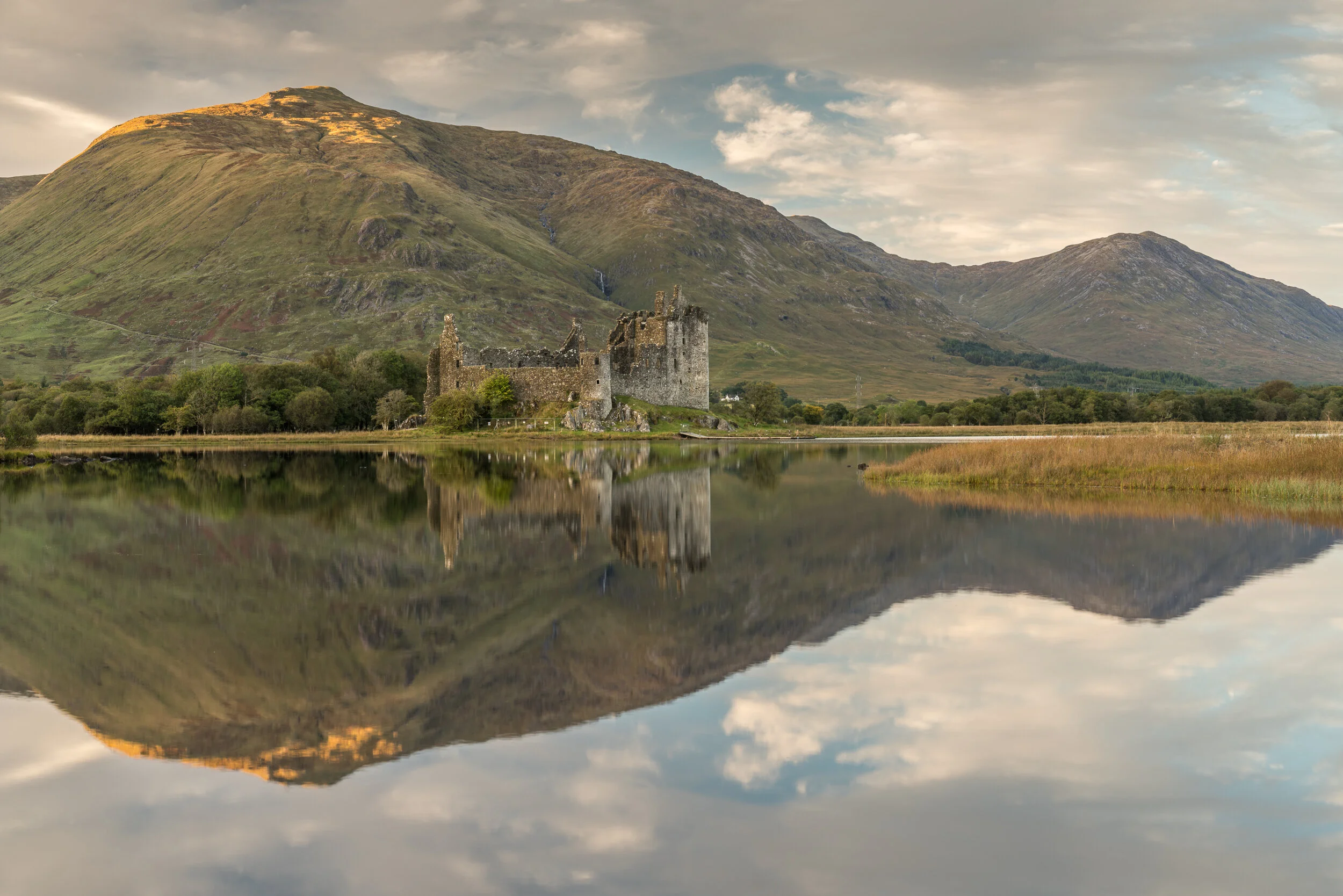 Kilchurn Castle Morning Reflection