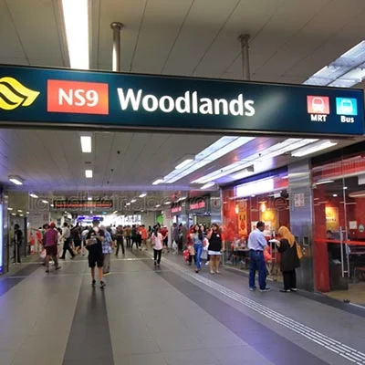 Woodlands MRT NS9