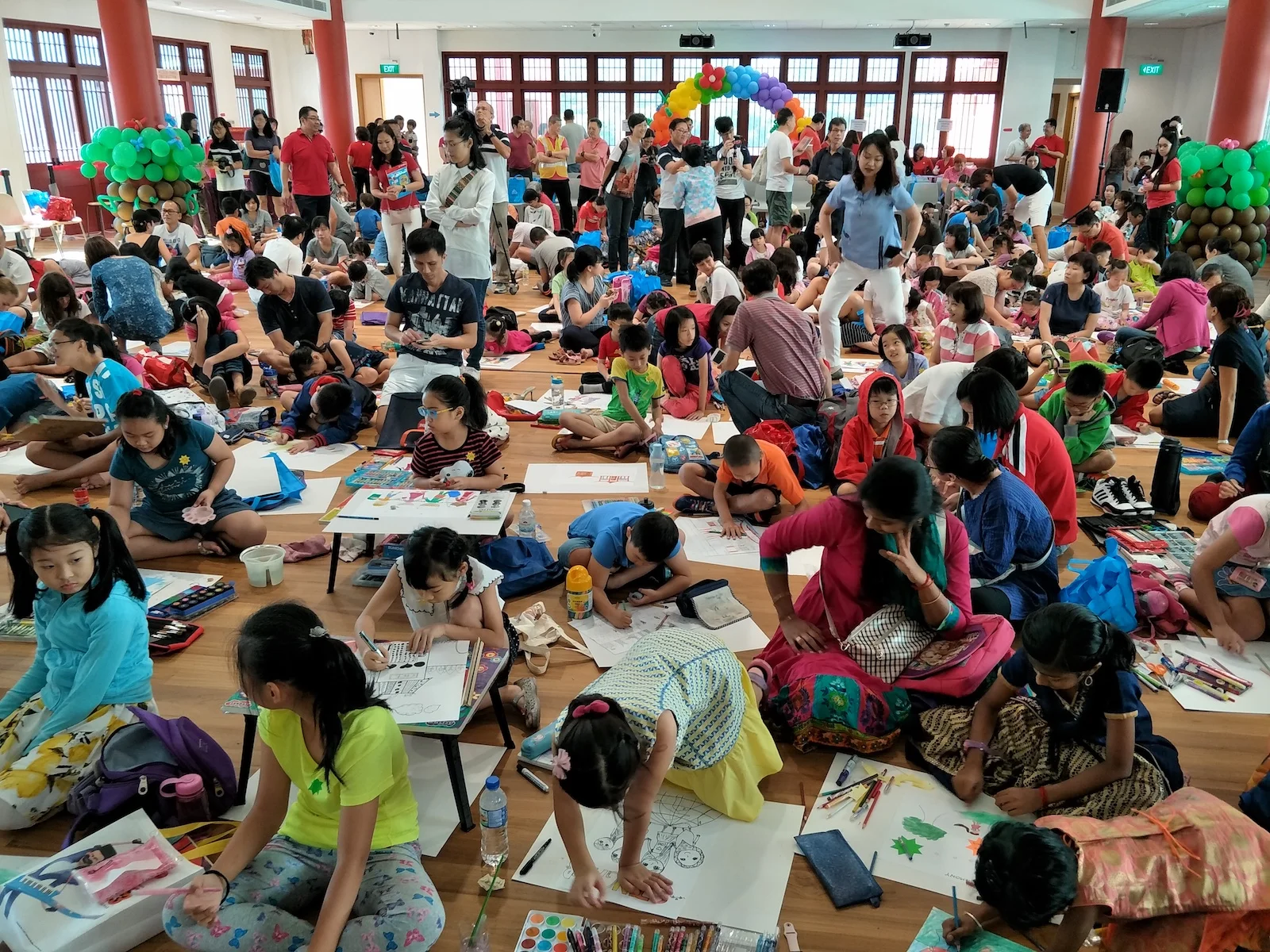 吉祥宝聚寺【儿童绘画比赛】儿童绘画比赛已经正式揭幕！